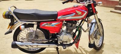 Honda CG125 2016 Model All Documents Clear Final Price