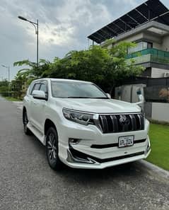 TOYOTA PRADO TXL 2019 PEARL WHITE