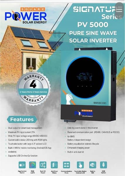 Power square vm series 4kw dual output 0