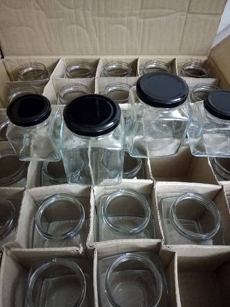 Glass Jars (Square and Hexagonal) 400mL / 500 Grams 7