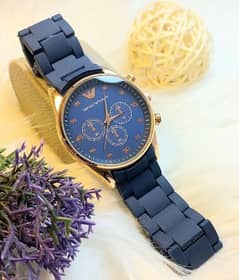 Mens Casual Analogue Watch in 2 Premium blue and Black colors