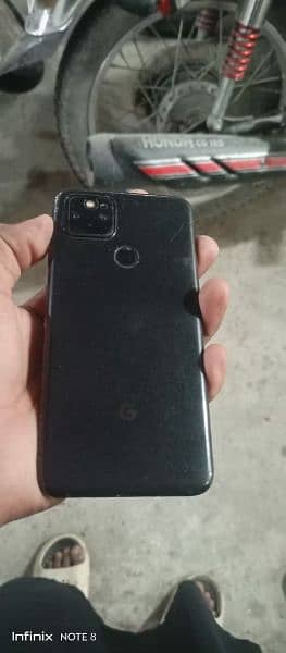 pixel 5 10 by 10 condition one hand use back pr sheet lagi hui hy 1