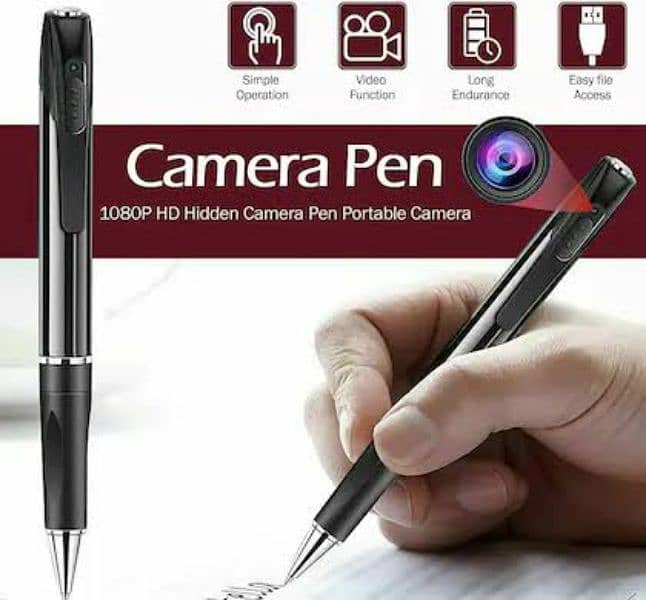 V8 pen camera 1080p fullHD vision Ka sath 0
