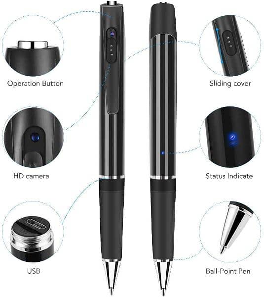 V8 pen camera 1080p fullHD vision Ka sath 3