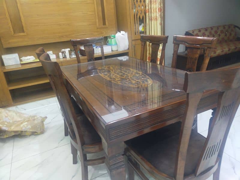 Dining Table 6 chair new 3