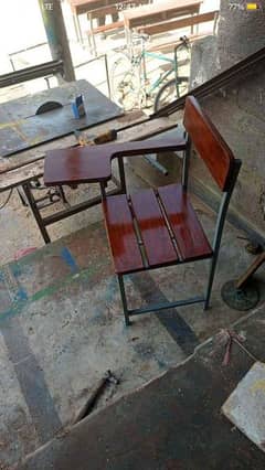 iron chair school furniture