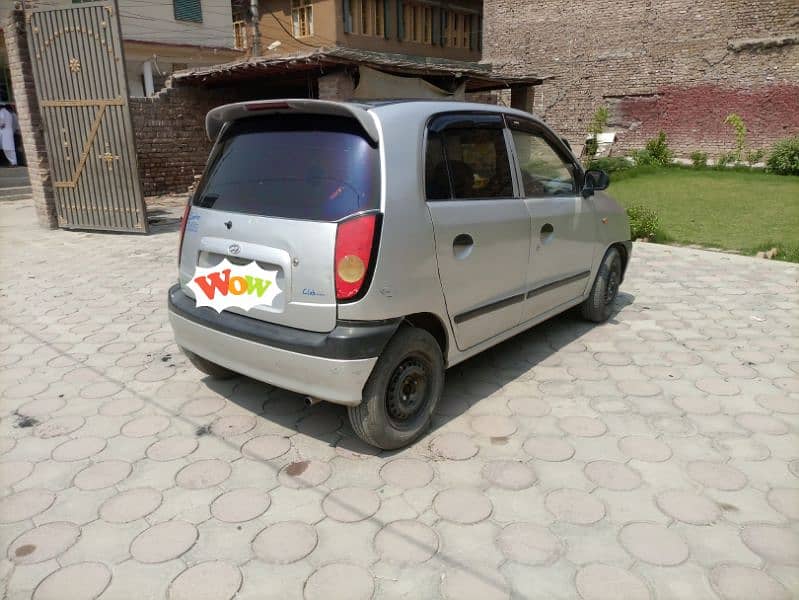 Hyundai Santro 2003, Reg 2004, Petrol, Cng, Ac 3