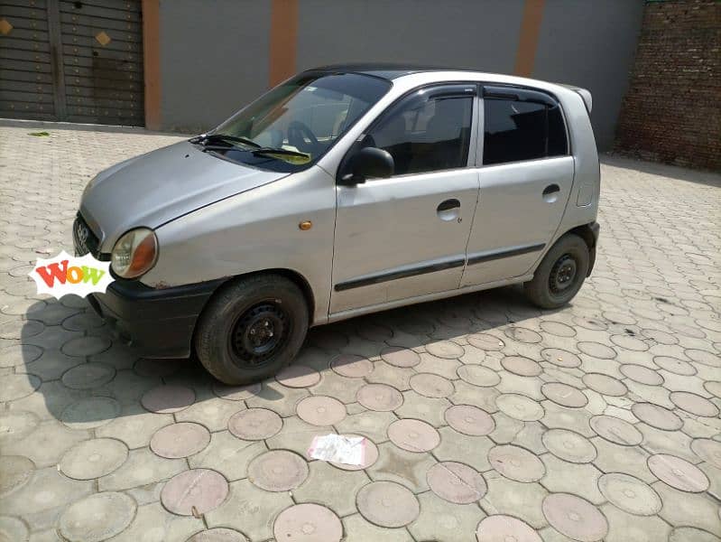 Hyundai Santro 2003, Reg 2004, Petrol, Cng, Ac 4