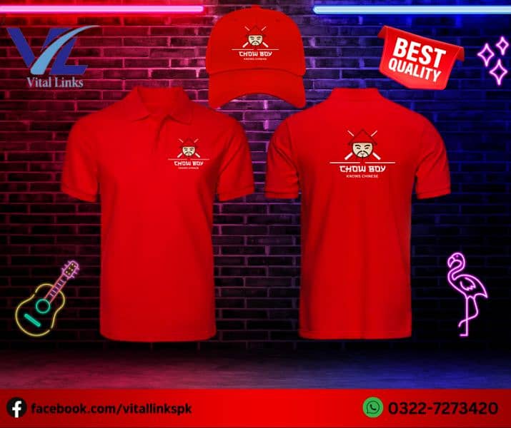 Polo Shirt T-shirt  Customised Shirts Printing 0