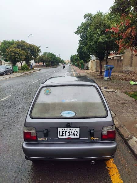 Suzuki Mehran VX 2012 yellow cab 4