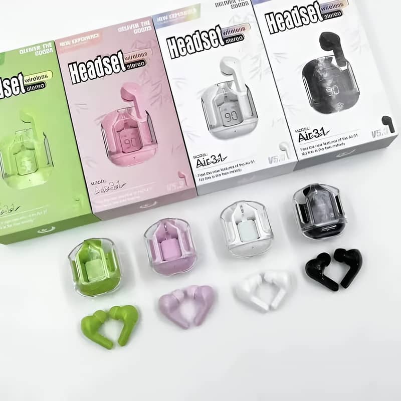 Air 31 TWS Transparent Earbuds 0