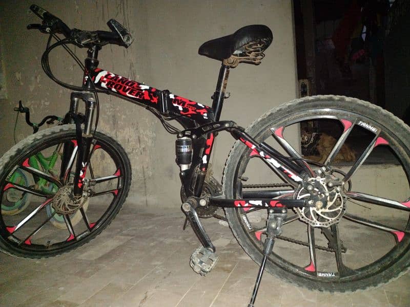 folding cycle in new condition hai 10/10 9