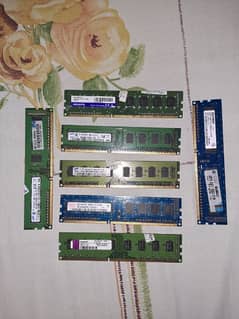 DDR3 2GB , 4GB RAMS 0