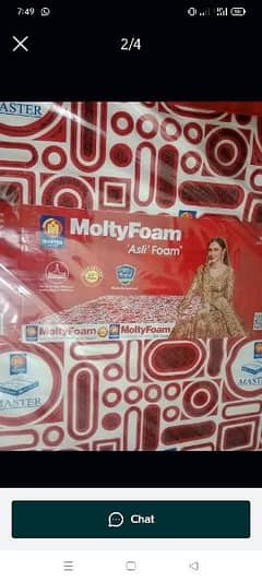 Master Milty foam mattress in new condition