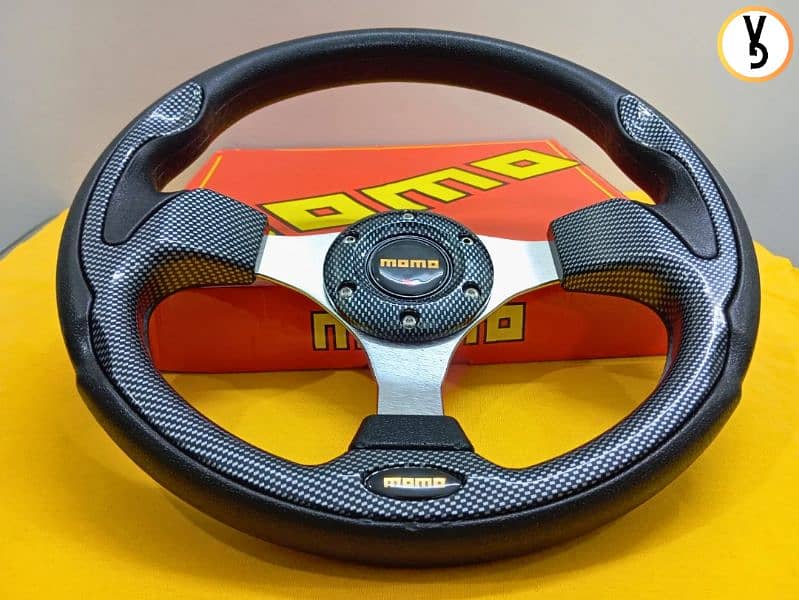 BRAND NEW MOMO STEERING WHEEL (IN CARBON FIBER) AVAILABLE FOR SALE 2