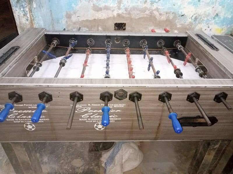 hand foosball game urgent sell 3