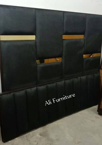 Bed set / king size bed / double bed / poshish bed / bed / side tables 3