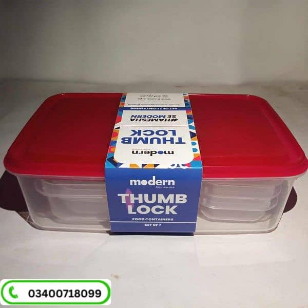 Food storage pack of 7 cash on delivery 1