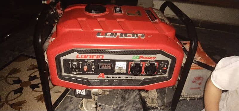 lancin generator 3.5 kv like new model 5500 0