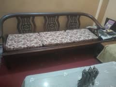 Sofa with two tables for sell cheap price