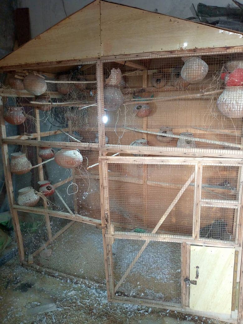 WOODEN CAGE FOR SALE 0