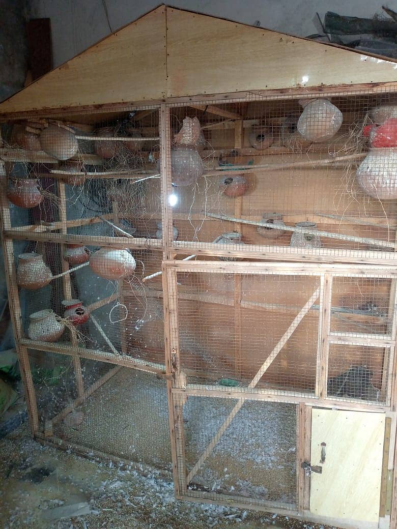 WOODEN CAGE FOR SALE 1