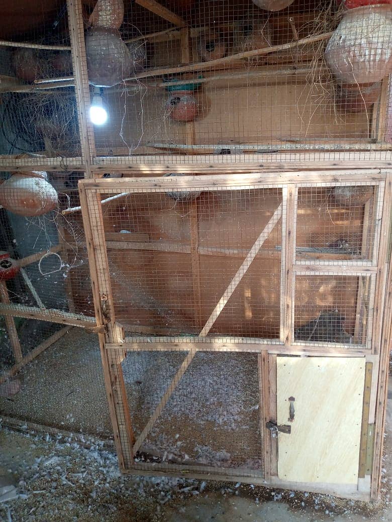 WOODEN CAGE FOR SALE 2