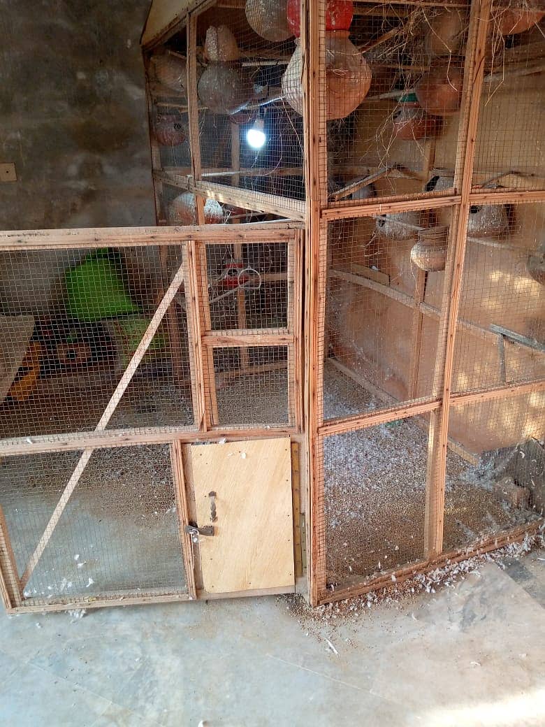 WOODEN CAGE FOR SALE 8