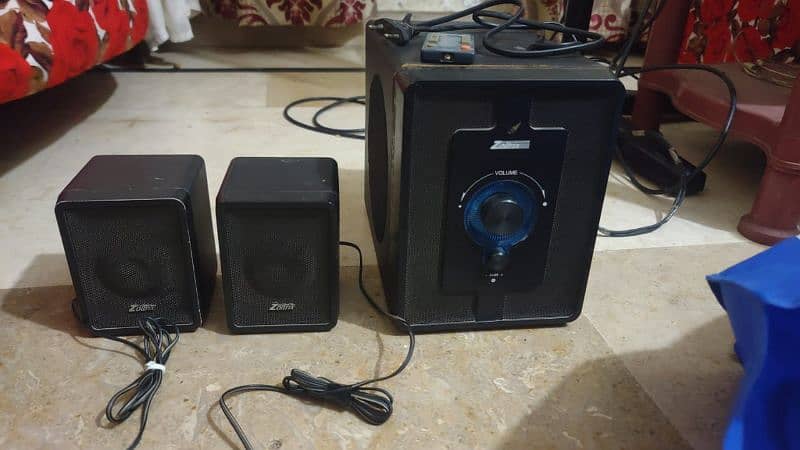 zoltrix Company woofer speaker 2.1 For Sale in Good condition 2