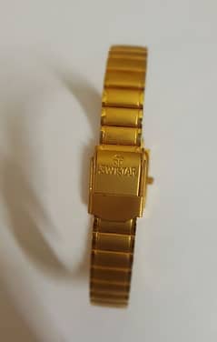 swistar original watch 22k gold