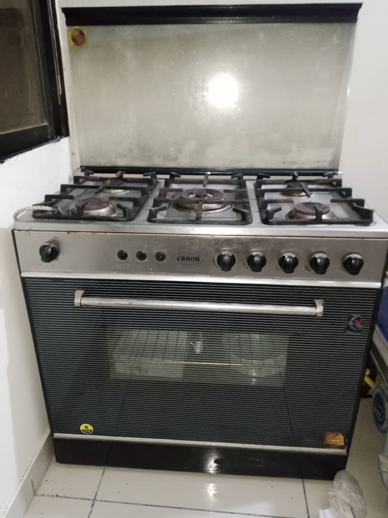 Canon five burner gas oven 1