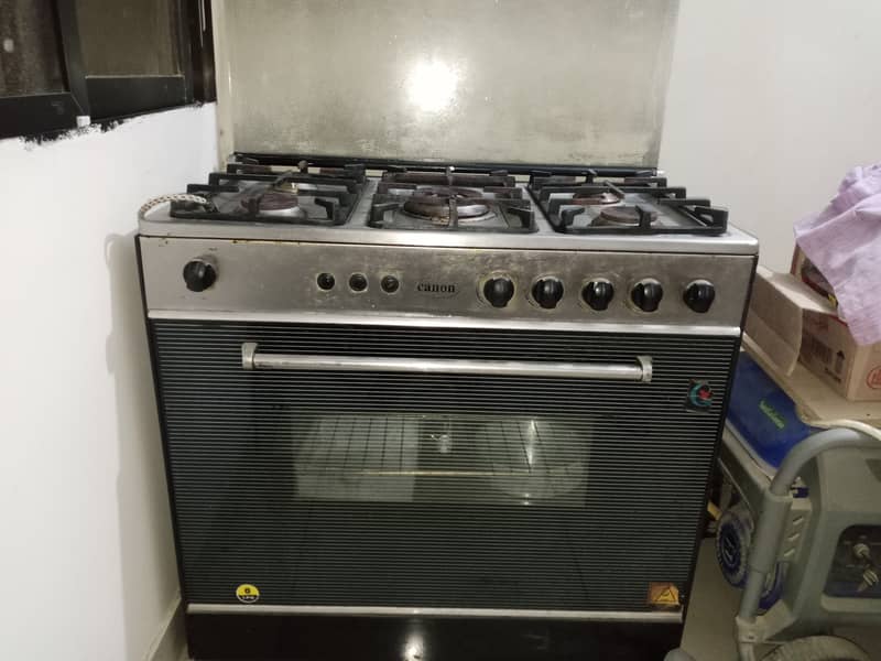 Canon five burner gas oven 2