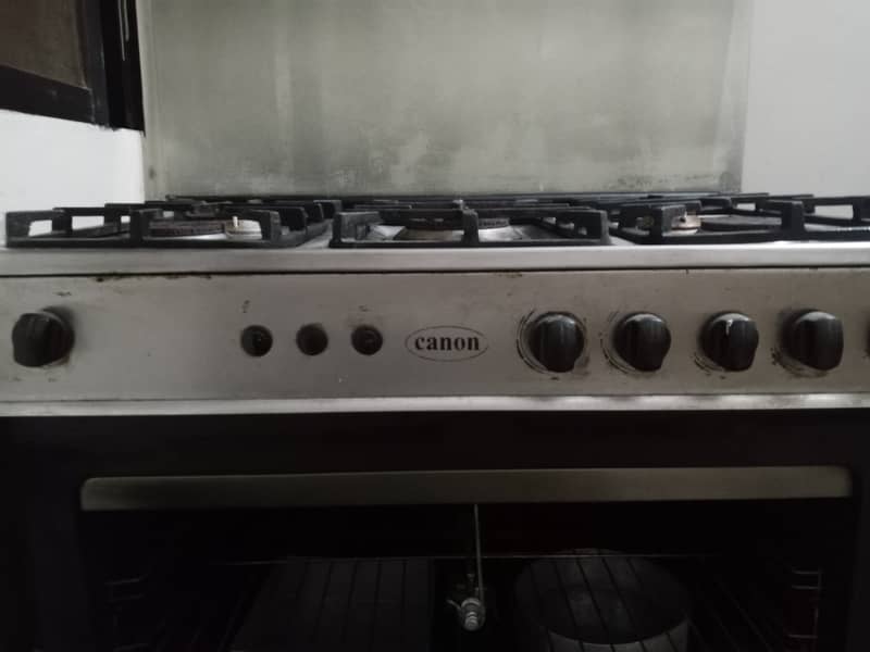 Canon five burner gas oven 5