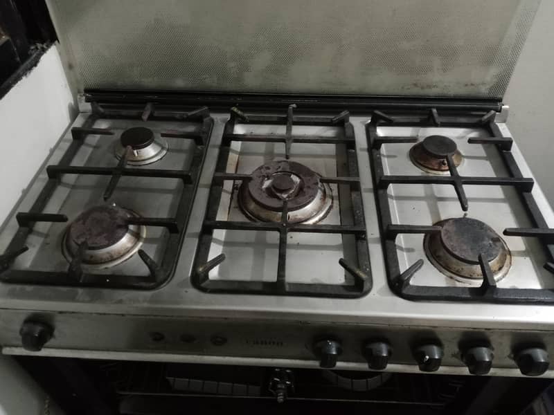 Canon five burner gas oven 6