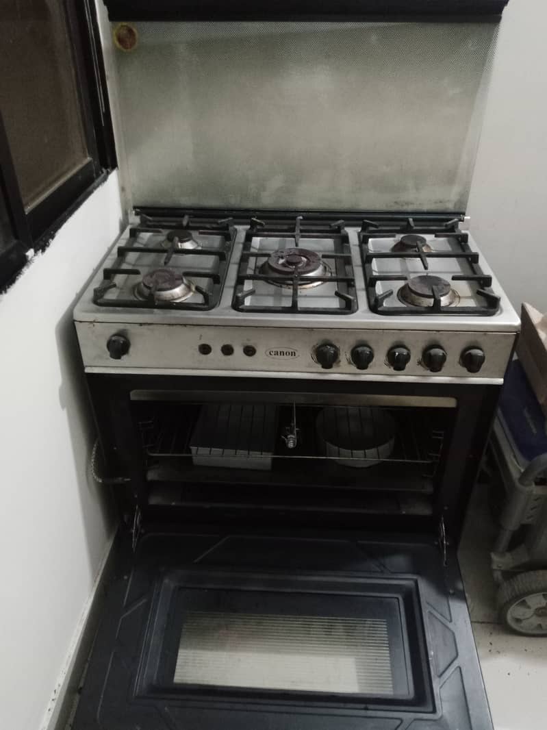 Canon five burner gas oven 7