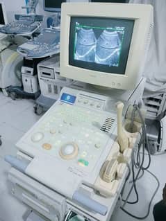 Toshiba Color Doppler dheet machine available with convex and TVS prob