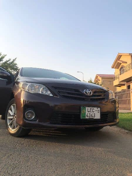 Toyota Corolla GLI 2012 VVTi 1.3 7