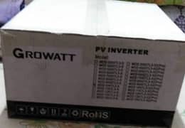 Brand new grow watt 10 KW  solar inverter on grid with local Wrannty