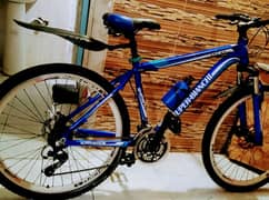 bicycle almunium frame full size new 3 month used call no 03149505437