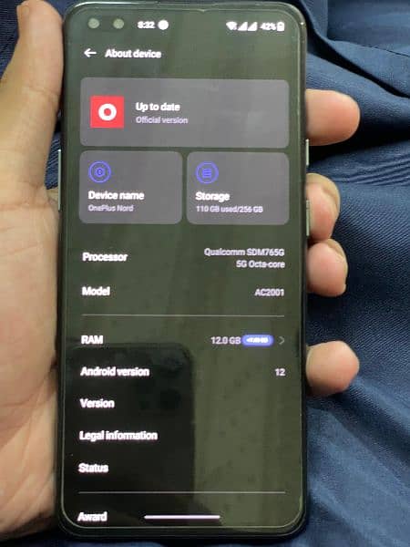 One plus Nord CE dual 5G 10/10 condition sale 4