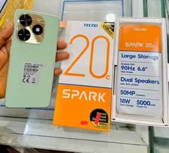 Tecno spark20c complete saman hai