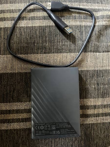 WD My Passport 4TB External USB 3.0 Portable Hard Drive - Black 1