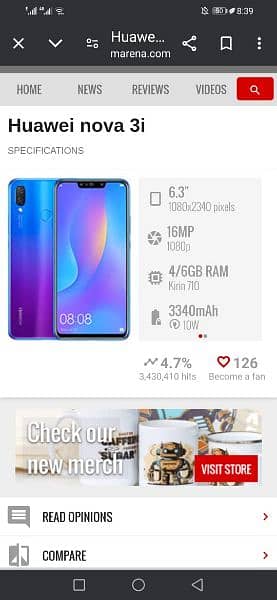 Huawei nova 3i 3