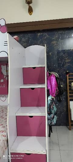 kids bunker bed hello kitty