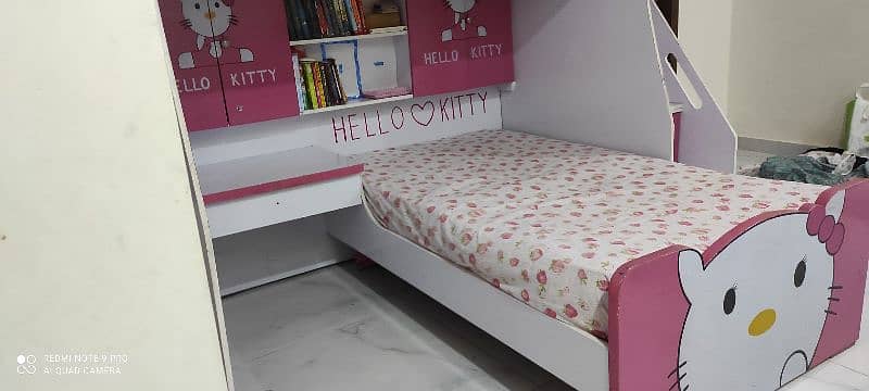 kids bunker bed hello kitty 3