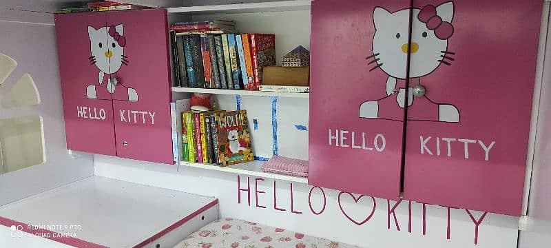 kids bunker bed hello kitty 10