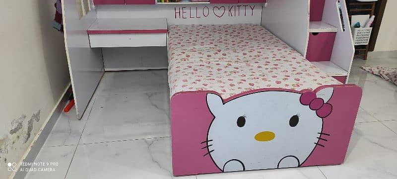 kids bunker bed hello kitty 13