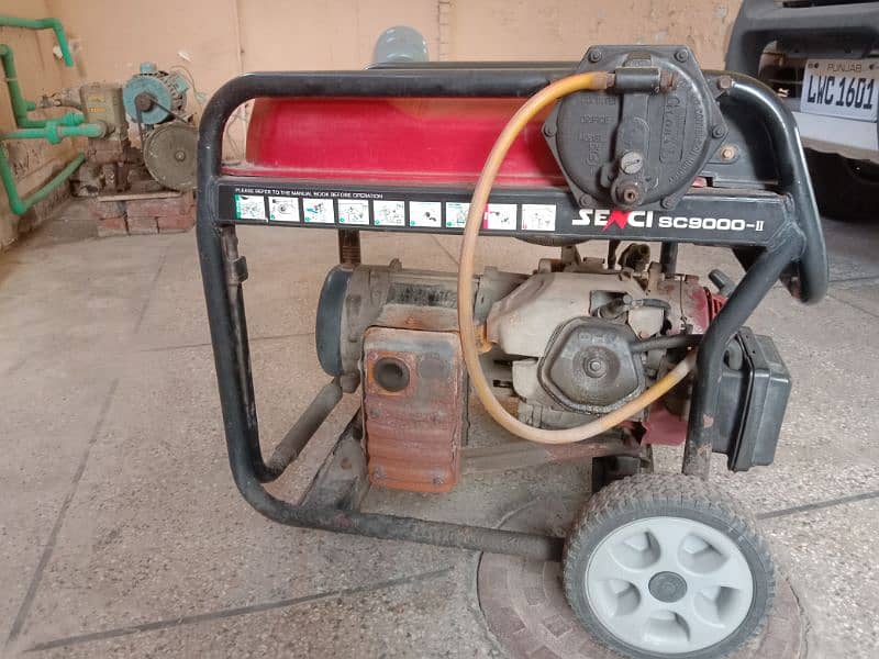 6500 WATT Gas and Petrol Generator full working condition 0