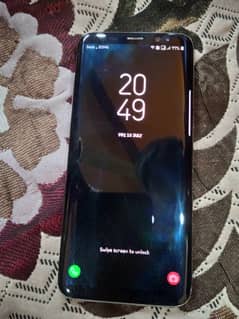 galaxy S8 only mobail penel pink shede+mainar spot