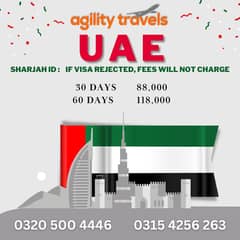 Dubai Visit Visa 30 , 60 Days  And 5 Years Multiple Visa